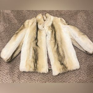 Tan Faux Fur Coat